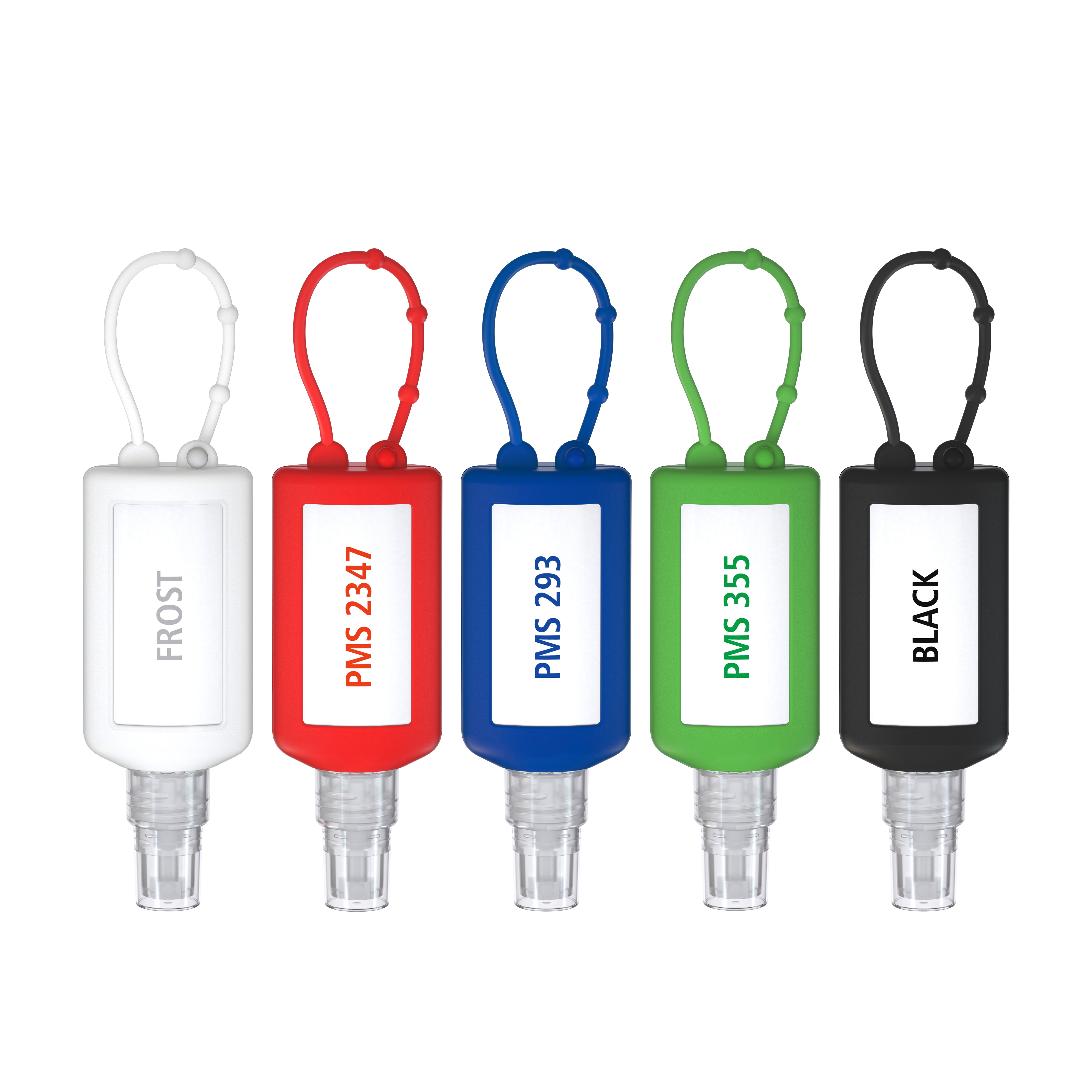 50 ml Bumper schwarz - Handreinigungsspray antibakteriell - No Label Look