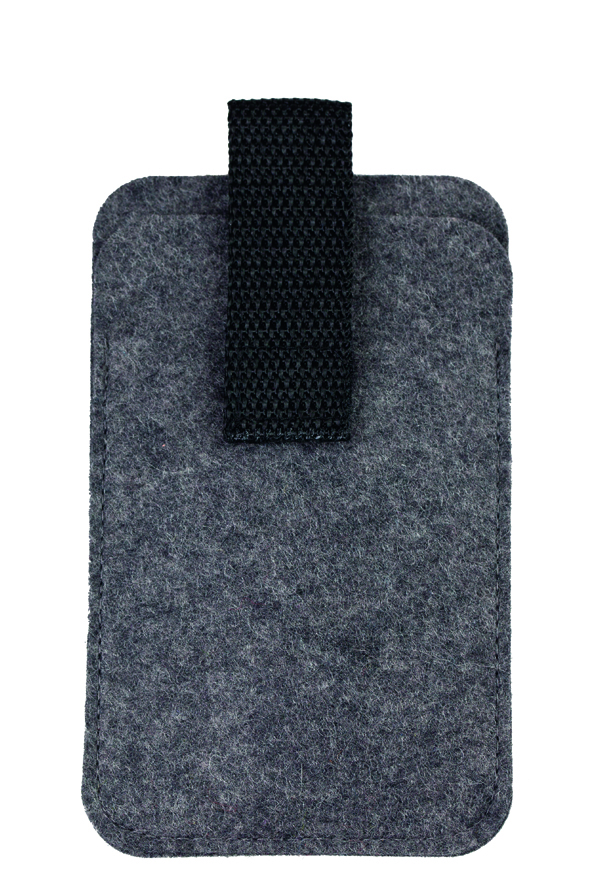 Wollfilz Smartphone Tasche mit pull-out