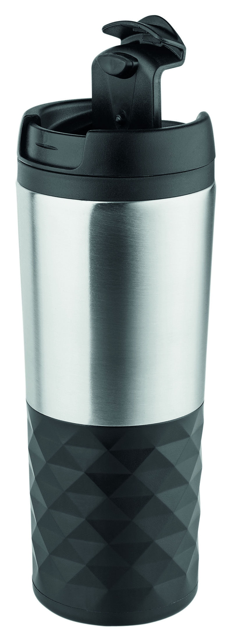 Metmaxx® Thermobecher "HotCupAroma" schwarz/blau