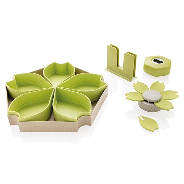 ECO 4-tlg. Küchenset aus Weizen