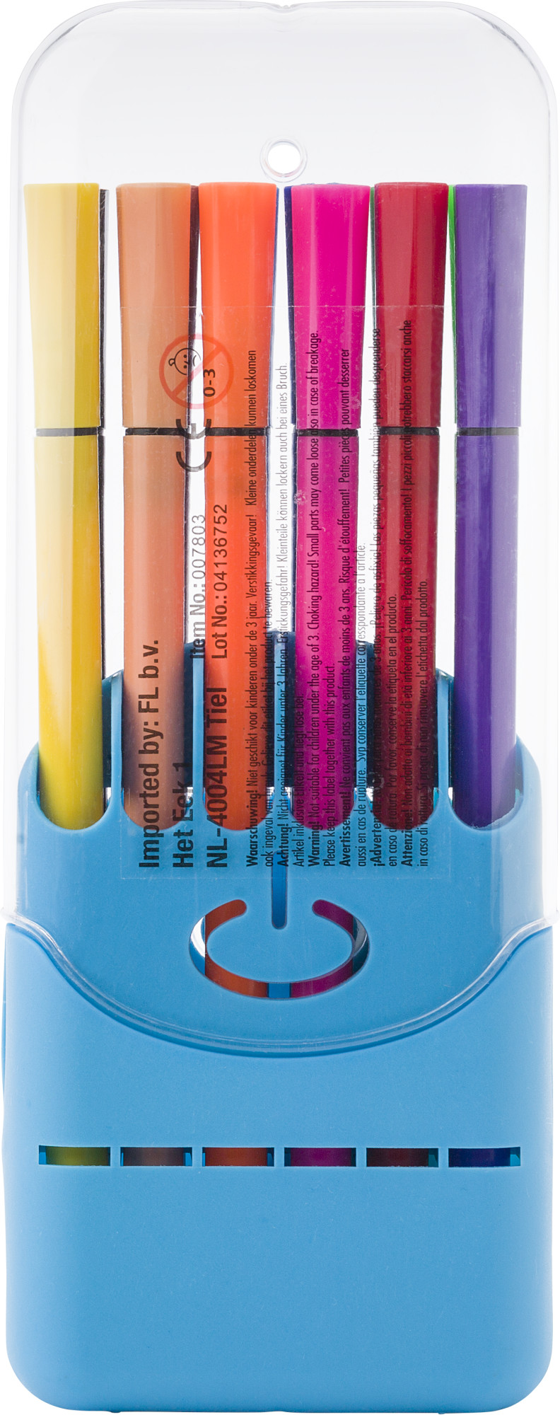 Filzstift-Set aus Kunststoff Evan