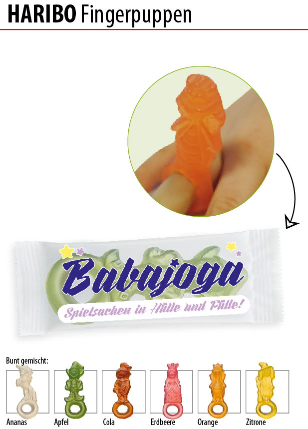Haribo Fingerpuppen