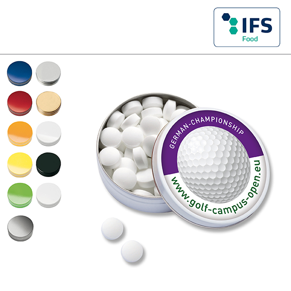 XS-Taschendose mit Pulmoll Classic Hustenbonbons