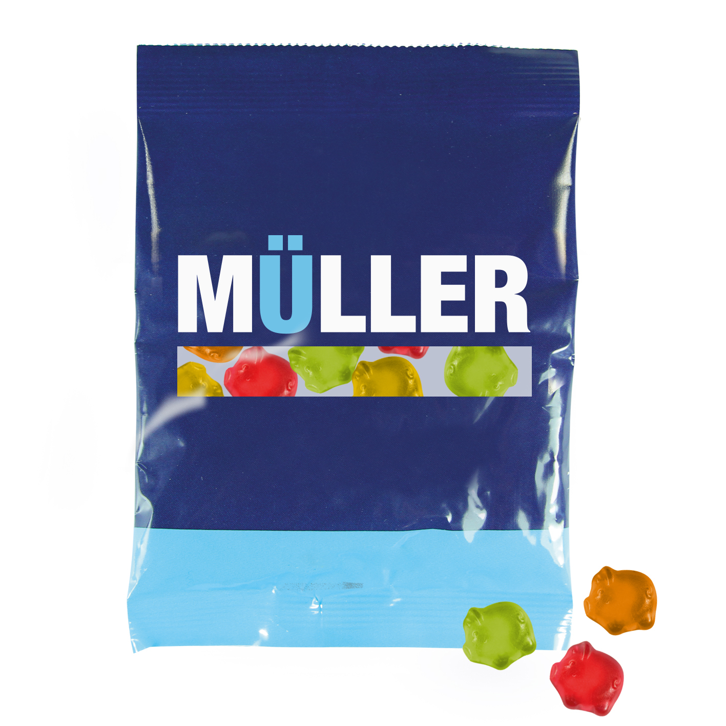 Fruchtgummi Maxitüte, Smiley