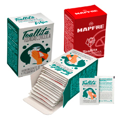 25 Handreinigungstücher 70% alc. "Clean 25"