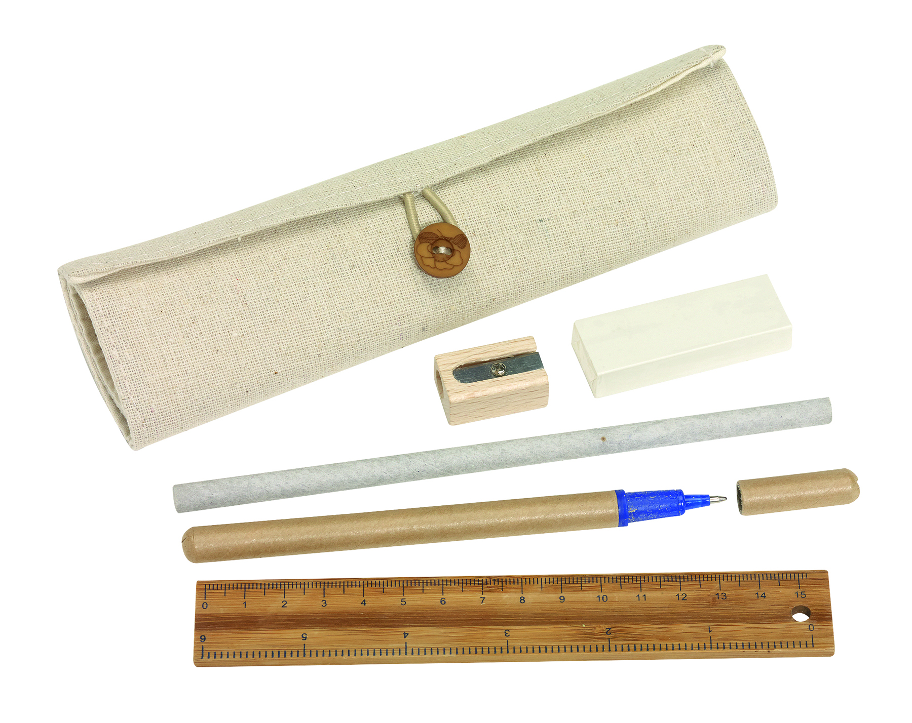 Stifte-Set "Wound Up", beige