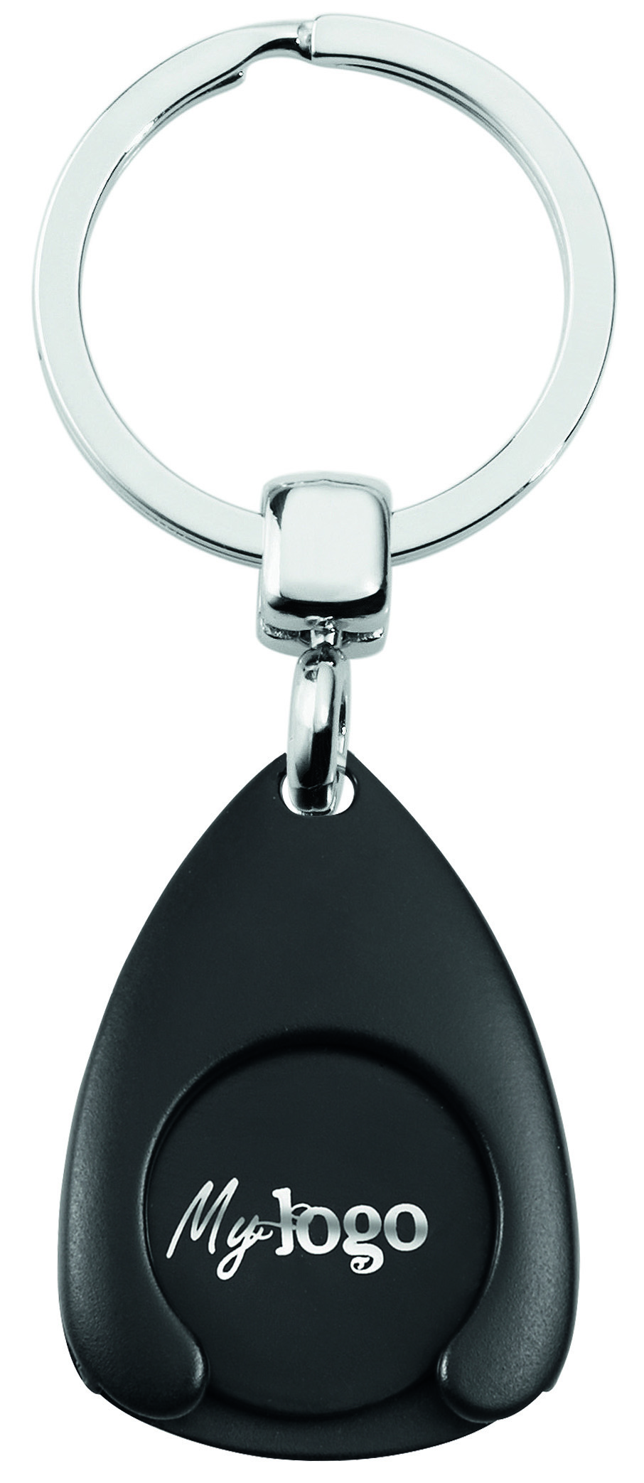 Metmaxx® EK-Chiphalter "KeyLogoStarEvo" silber