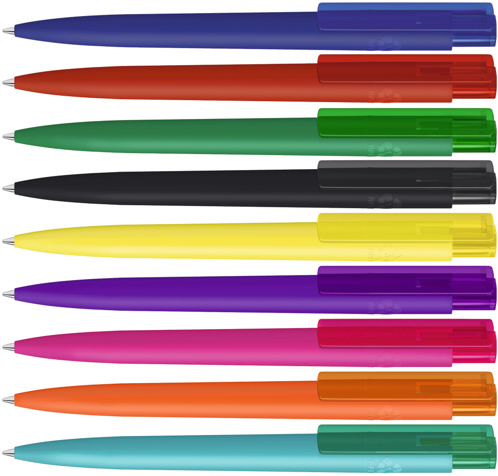 RECYCLED PET PEN PRO K transparent GUM Druckkugelschreiber