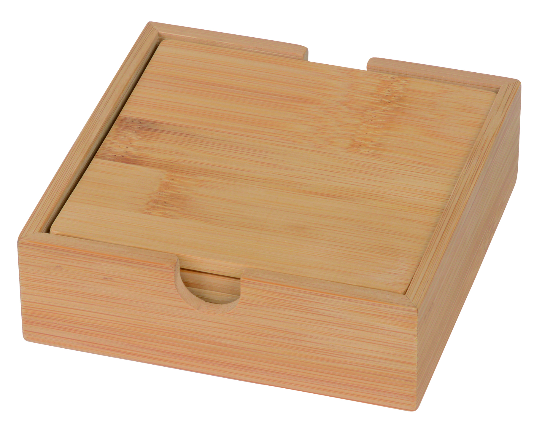 Untersetzer Set 5tlg. "put under" Bambus