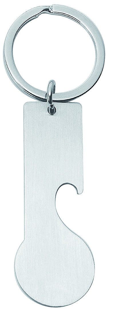 Metmaxx® EK-Schlüsselanhänger "Style&Open" silber