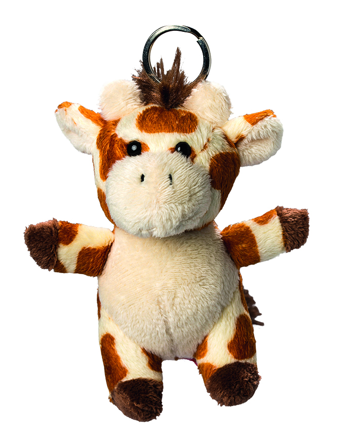 Plüsch Schlüsselanhänger Giraffe