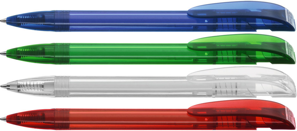 BE NATURAL transparent Druckkugelschreiber