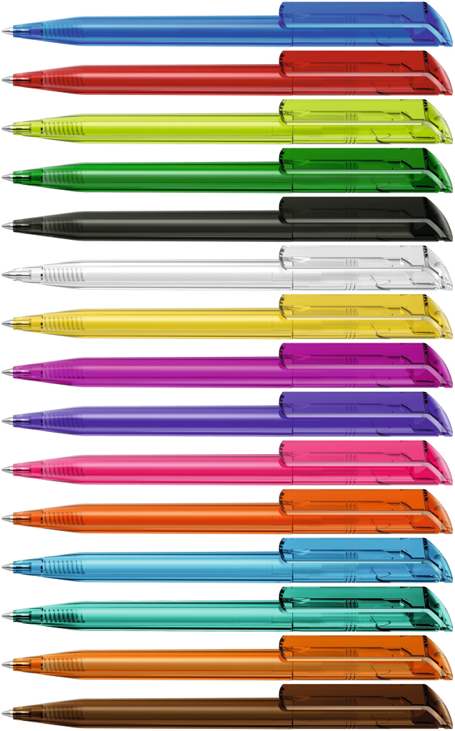 POP transparent Drehkugelschreiber