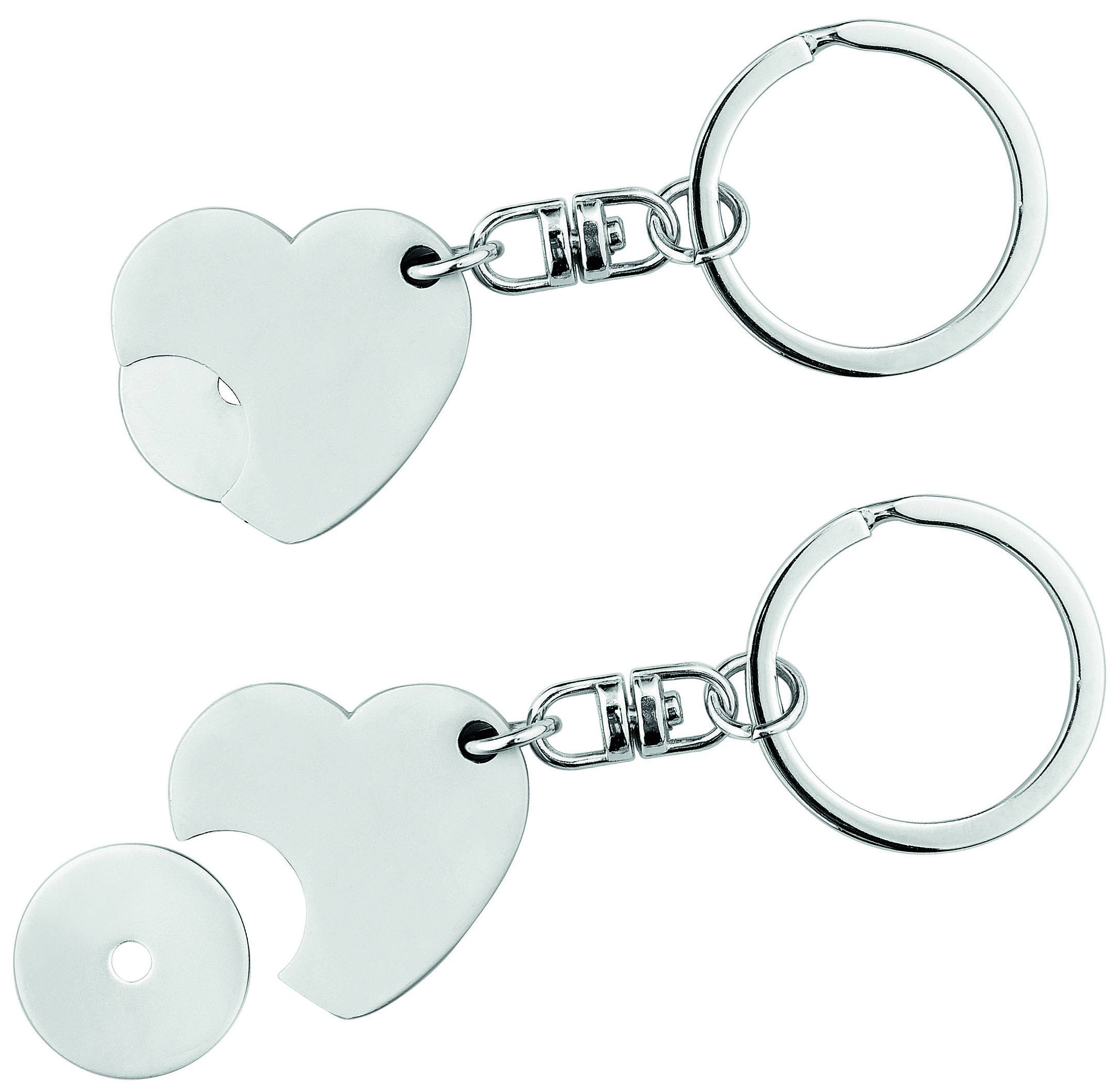 Metmaxx® EK-Chiphalter "GoodHeart" silber