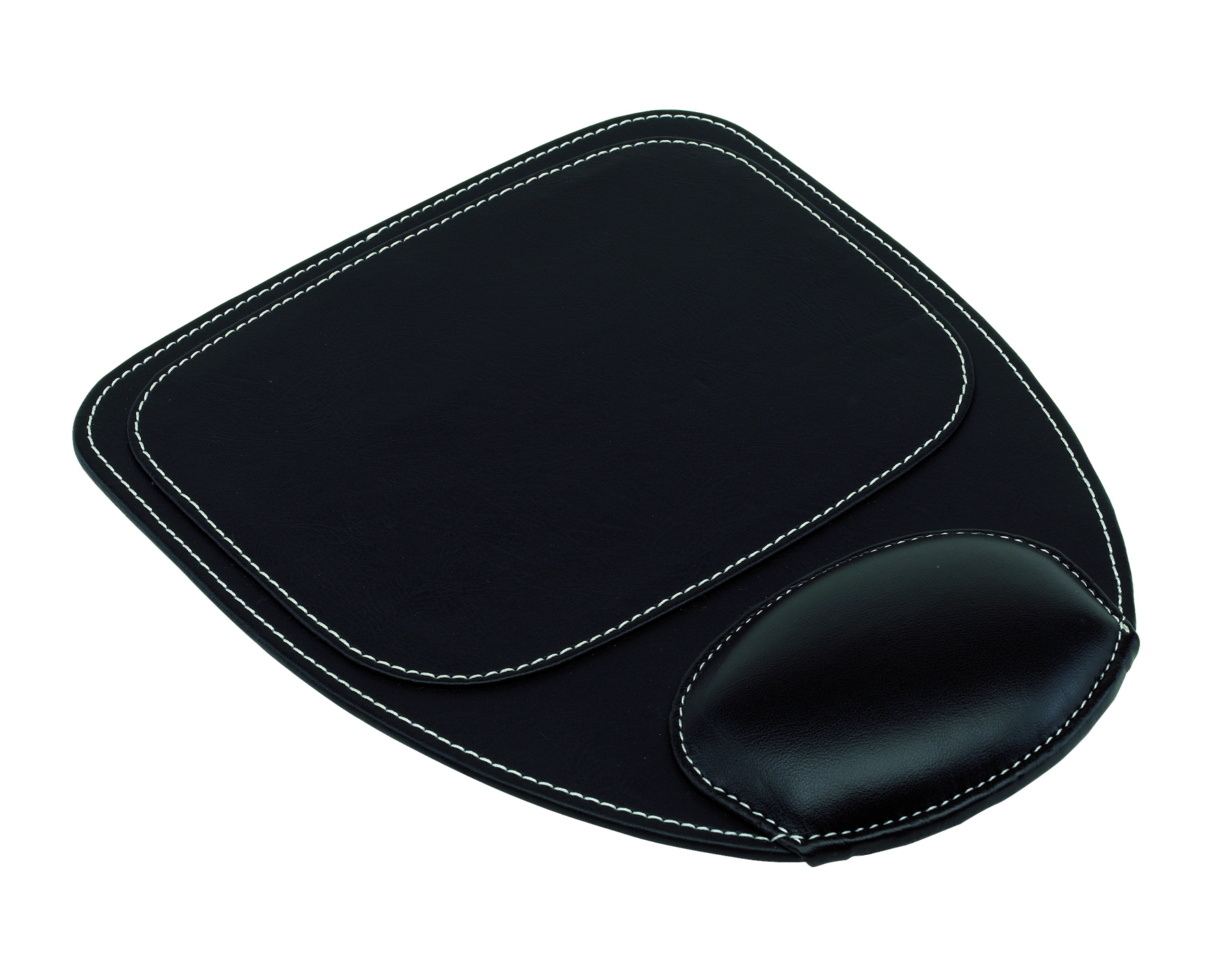Mouse Pad m. Handauflage, schwarz