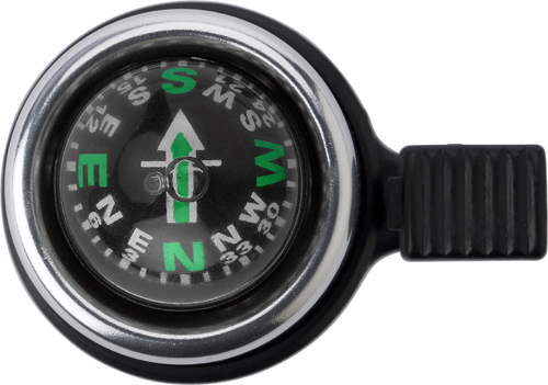 Fahrradklingel 'Hurricane' aus Metall/Kunststoff