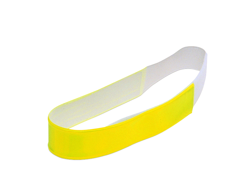 Reflexband mit Kunststoffrücken
