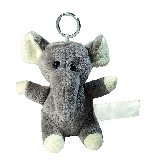 Plüsch Schlüsselanhänger Elefant