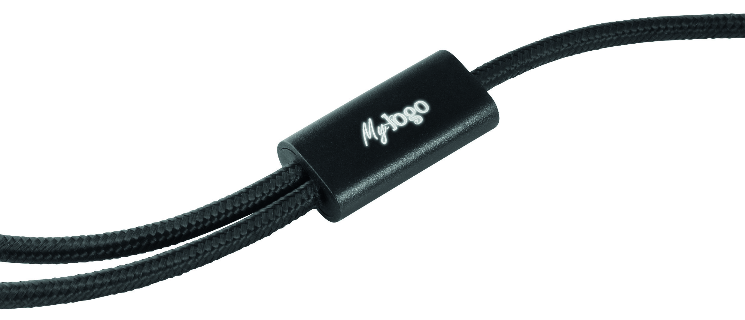 Metmaxx® Ladekabel "LademeisterPlusLogoLight" schwarz