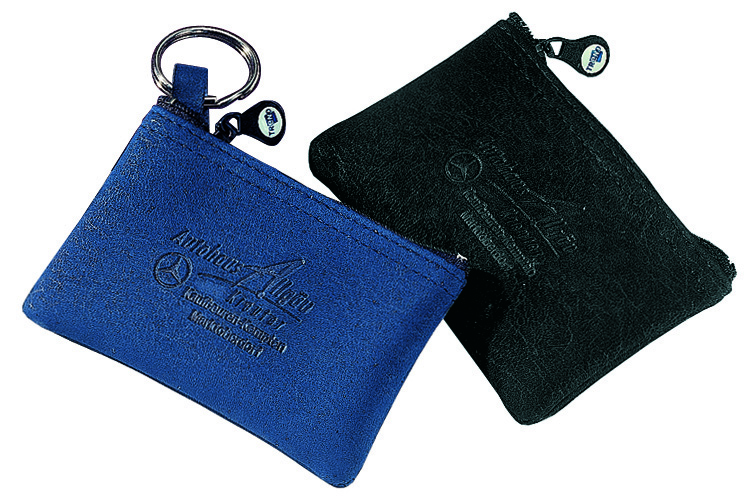 CreativDesign Schlüsseltasche "JumpLabel" blau