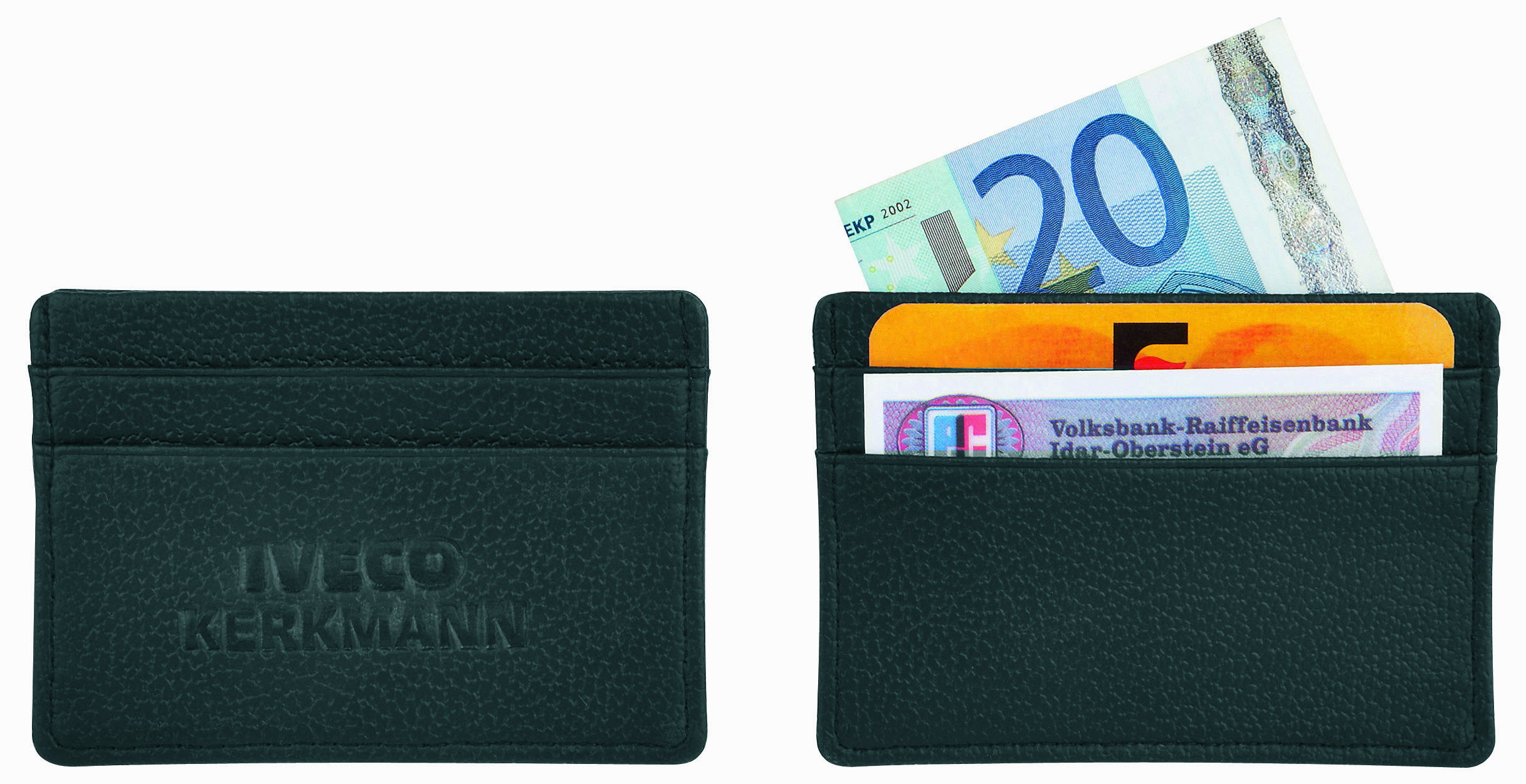 Blackmaxx® Kreditkartenetui "LookPlusDeluxe" schwarz