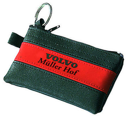 CreativDesign Schlüsseltasche "ColourLogo" schwarz/gelb