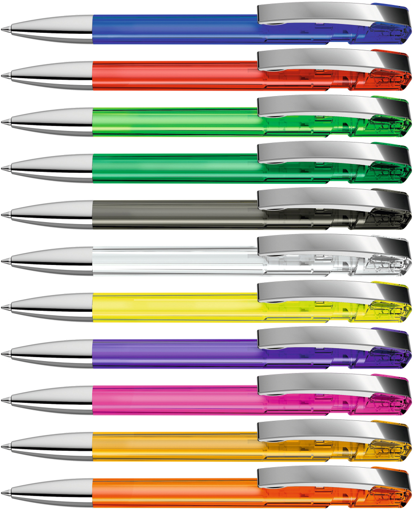 SKY transparent M SI Druckkugelschreiber