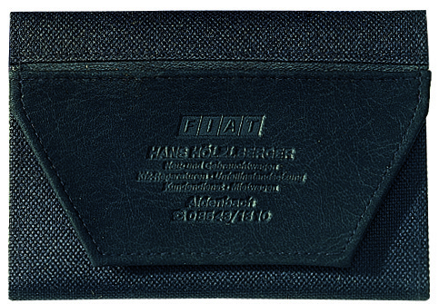 CreativDesign Ausweistasche "Paper Special Line" schwarz