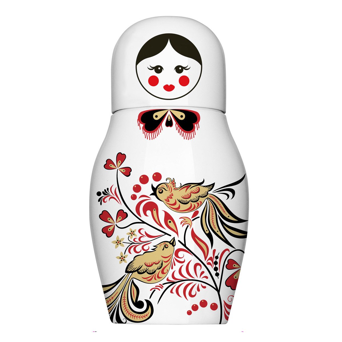 Thermosflasche Matroschka Form 350