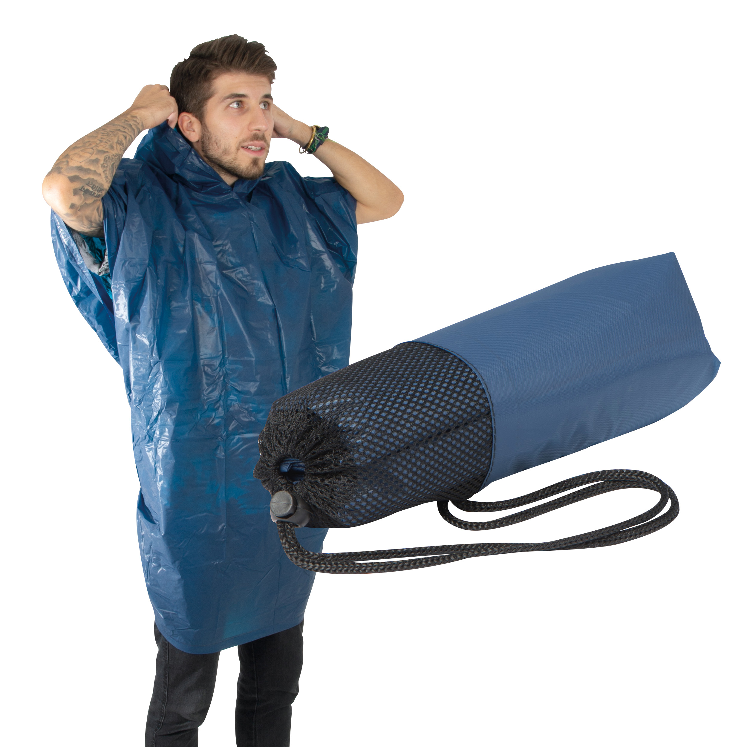 Phthalatfreier Regenponcho aus EVA