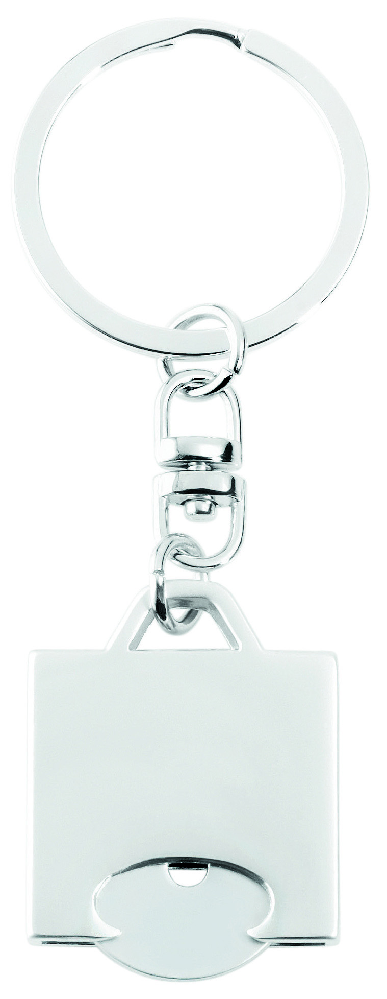 Metmaxx® EK-Chiphalter "Shopping&Open" silber