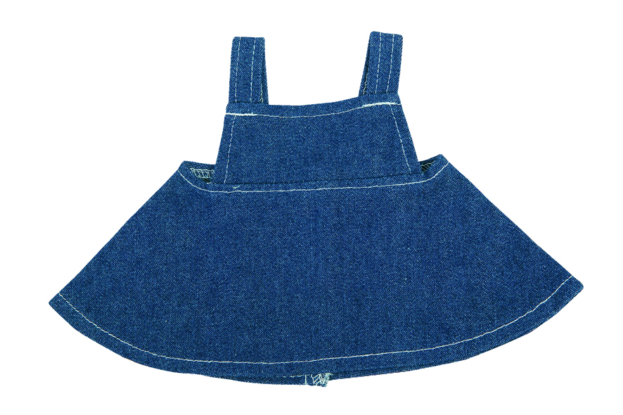 Jeans-Rock für Plüschtiere Gr. M