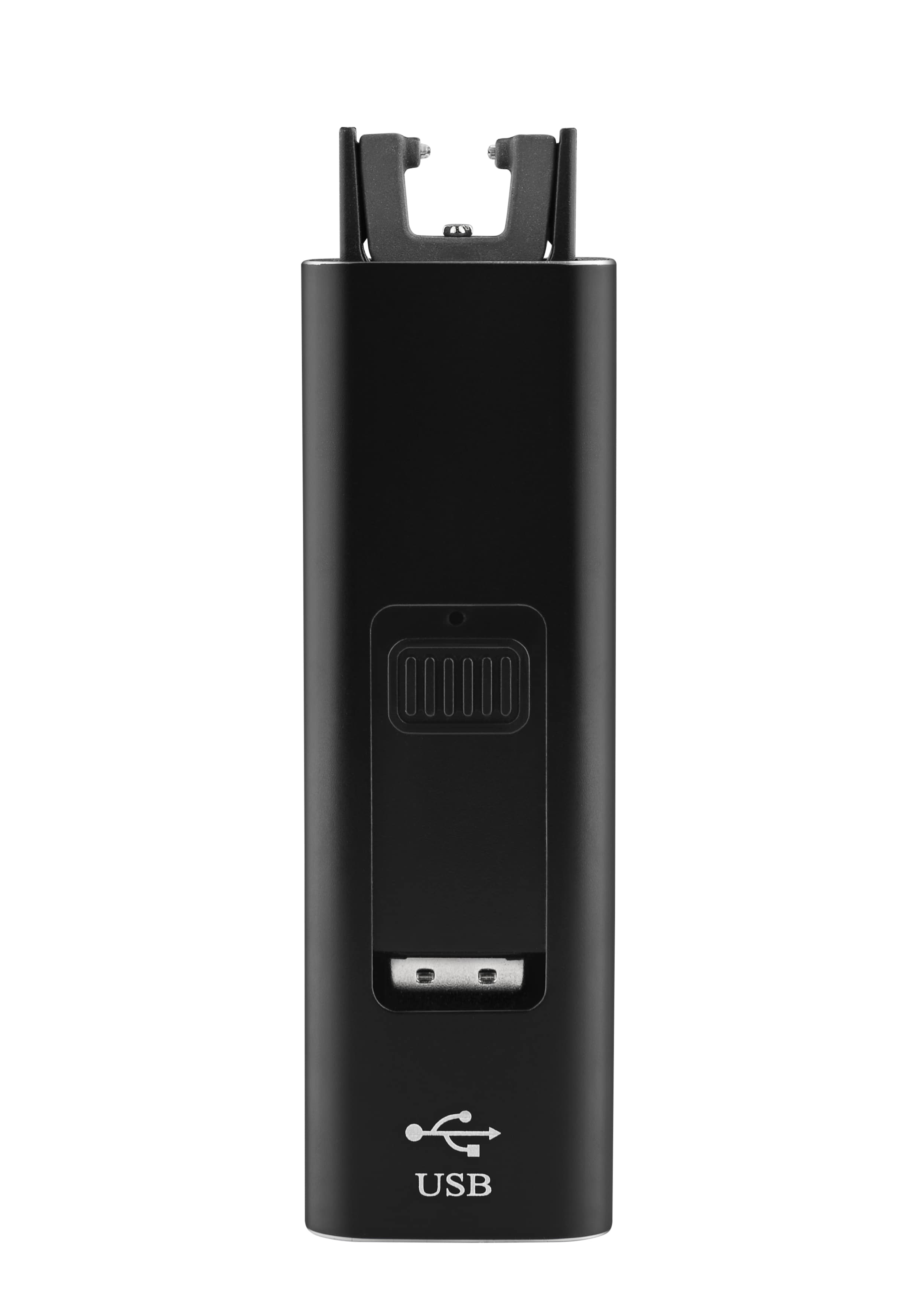 Metmaxx® Feuerzeug "FuturePocketMicro" schwarz