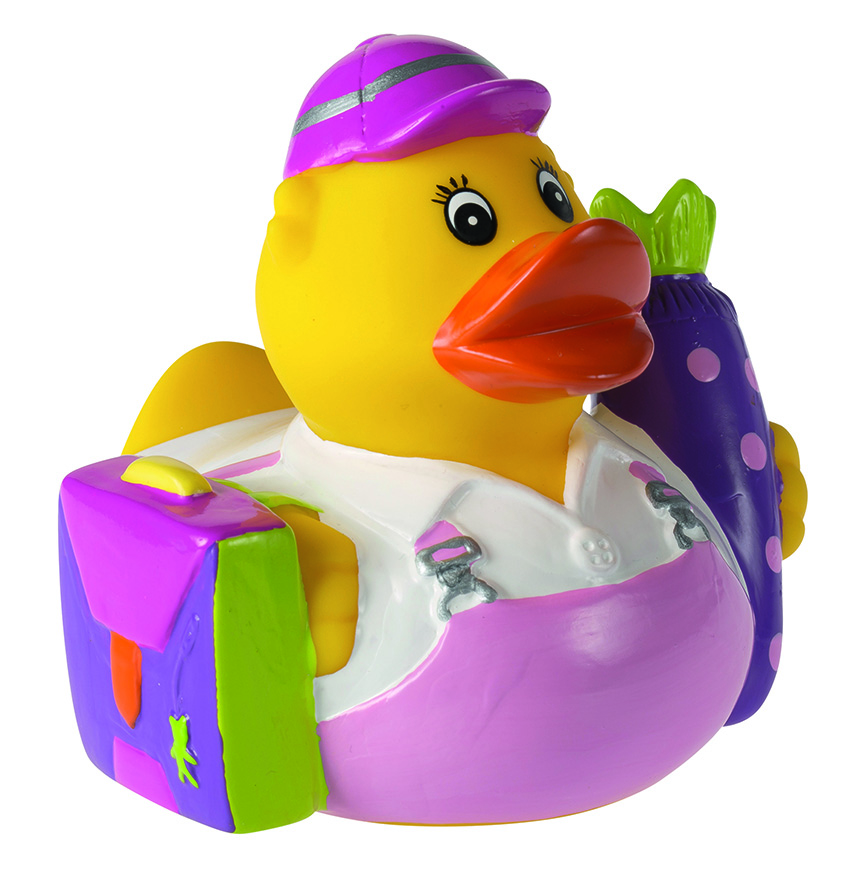 Quietsche-Ente Erstklässlerin