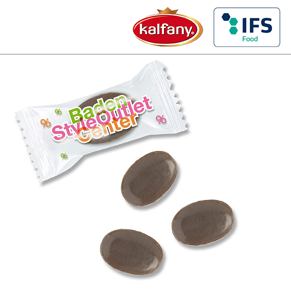 Salmiakbonbons im Flowpack