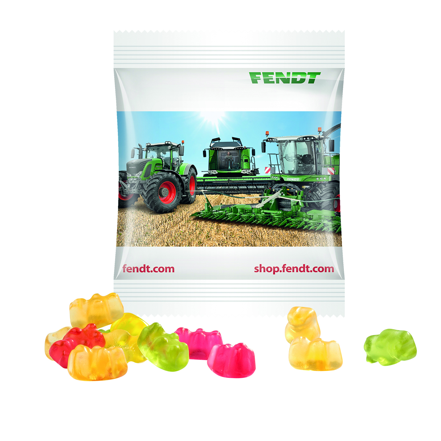 Fruchtgummi Minitüte 15g, "Smiley"