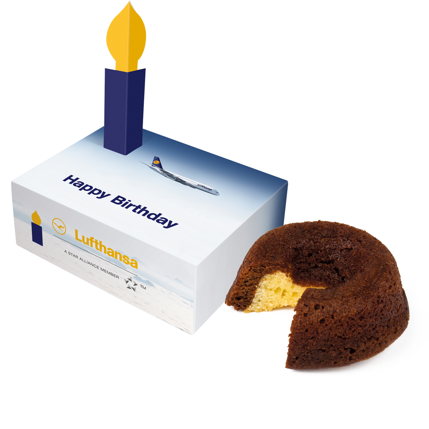 Bahlsen Mini-Kuchen in der Gratulations-Box