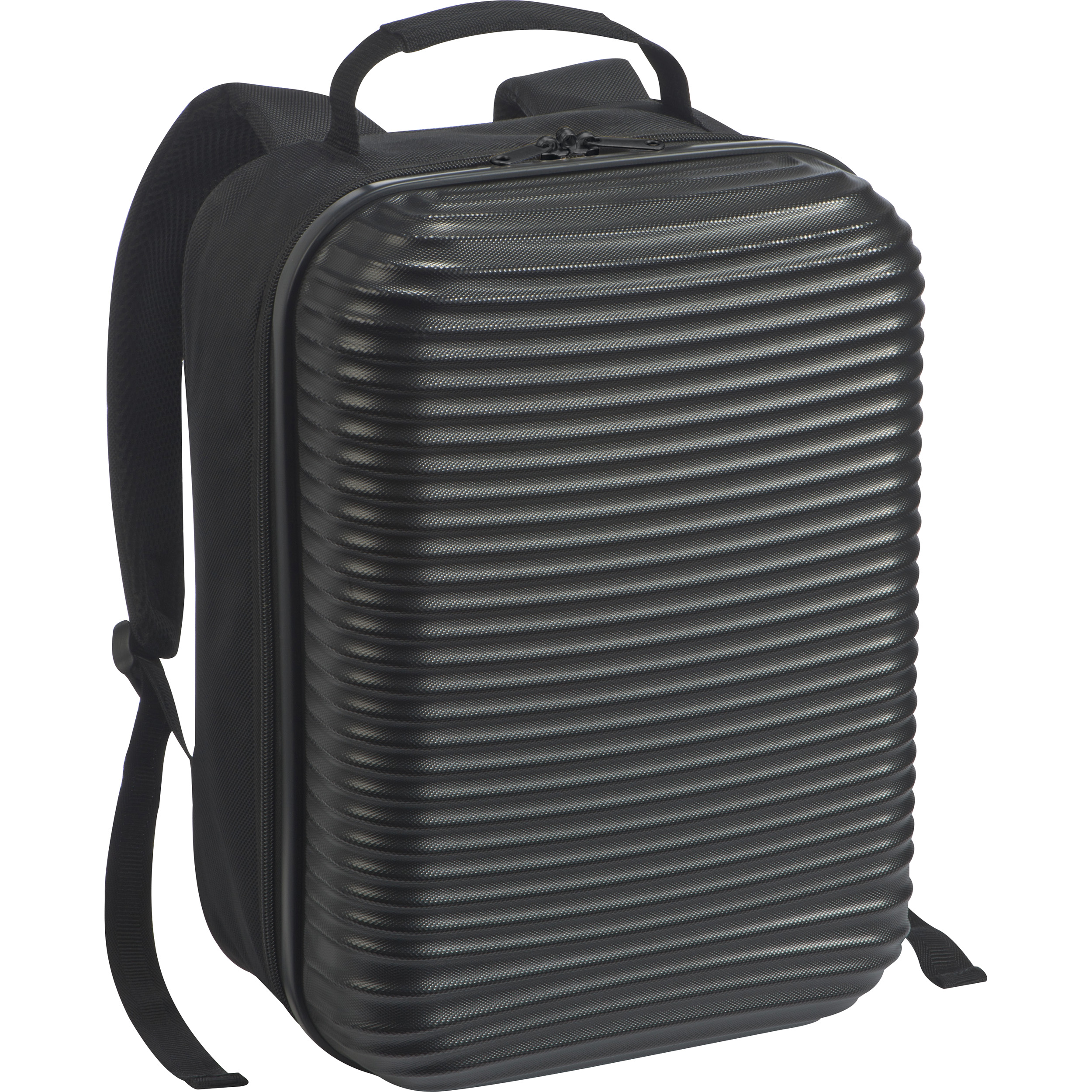 Laptop-Rucksack mit Hartschale auf der Vorderseite