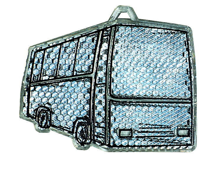 Fußgängerreflektor Bus