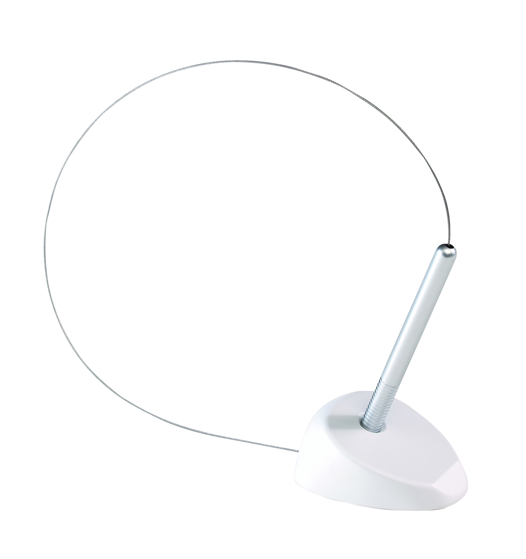 Stiftehalter "Counter", weiß/silber