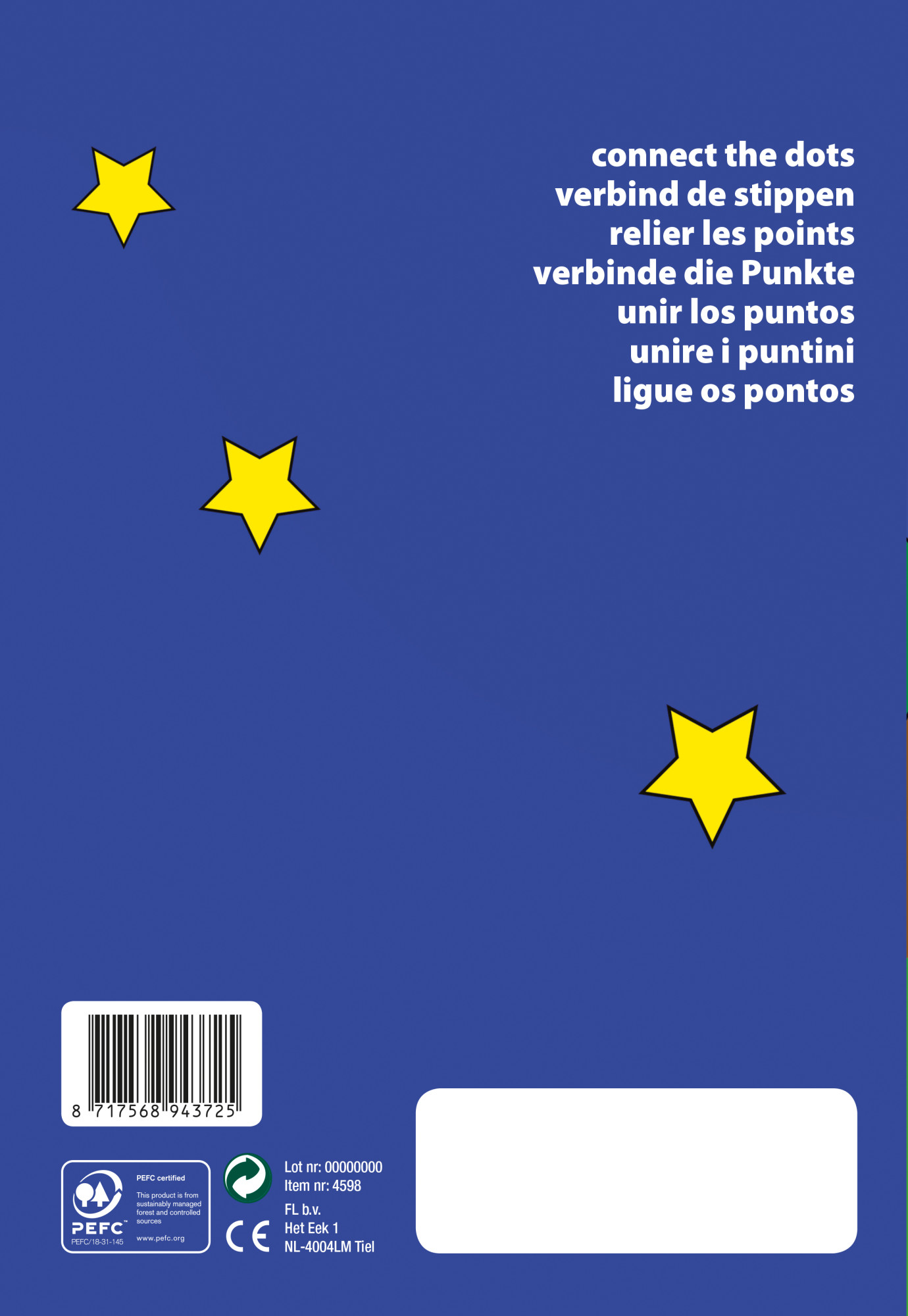 Kinder Malbuch aus Papier Constanze