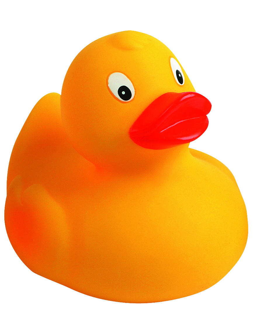 Renn-Ente Gr. M, mit Metallplatte