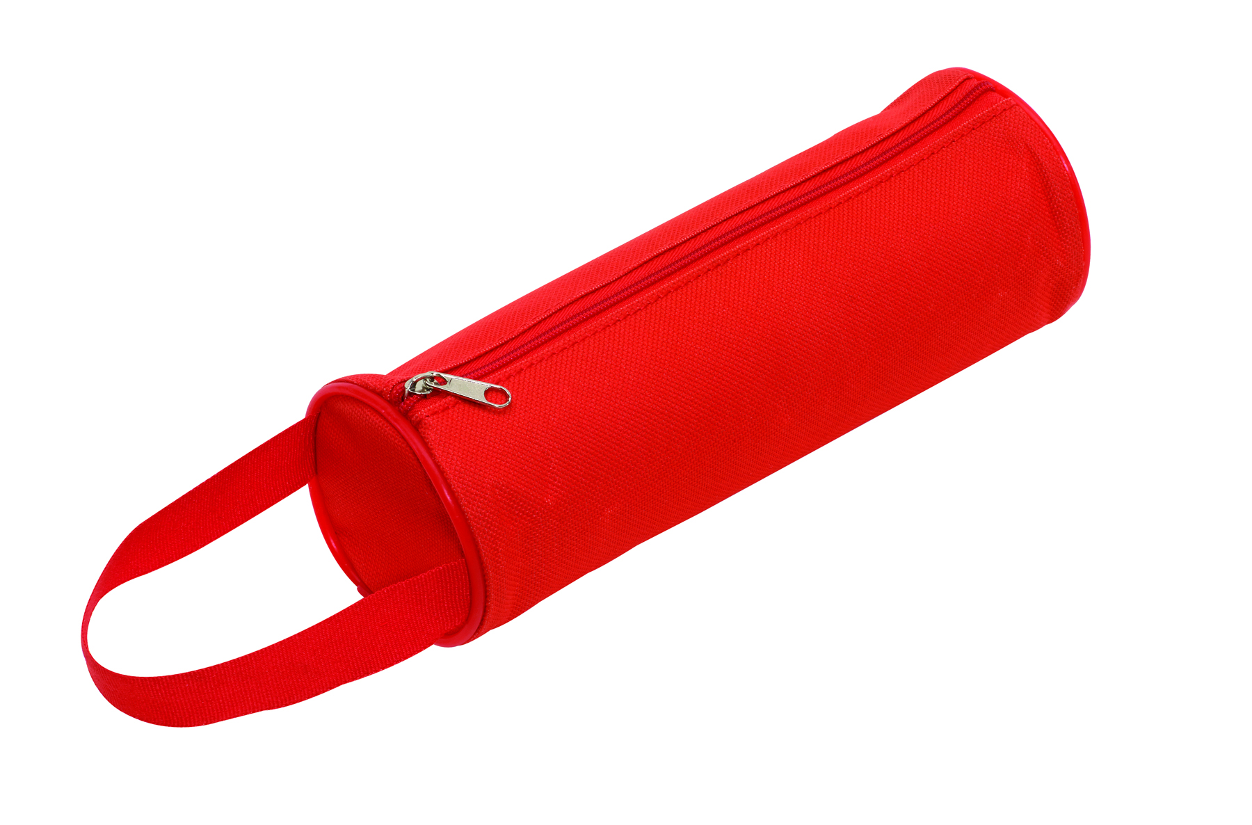 Stiftetasche rund "School", blau