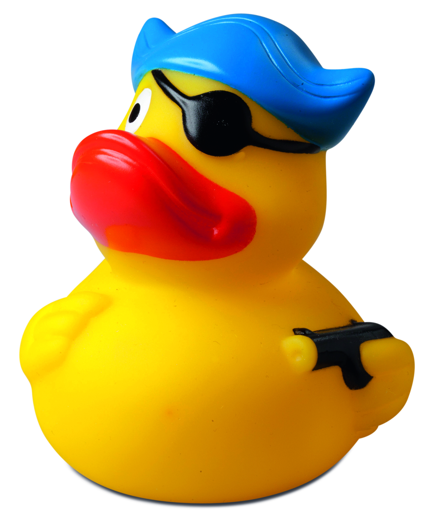 Quietsche-Ente Hut u. Augenklappe