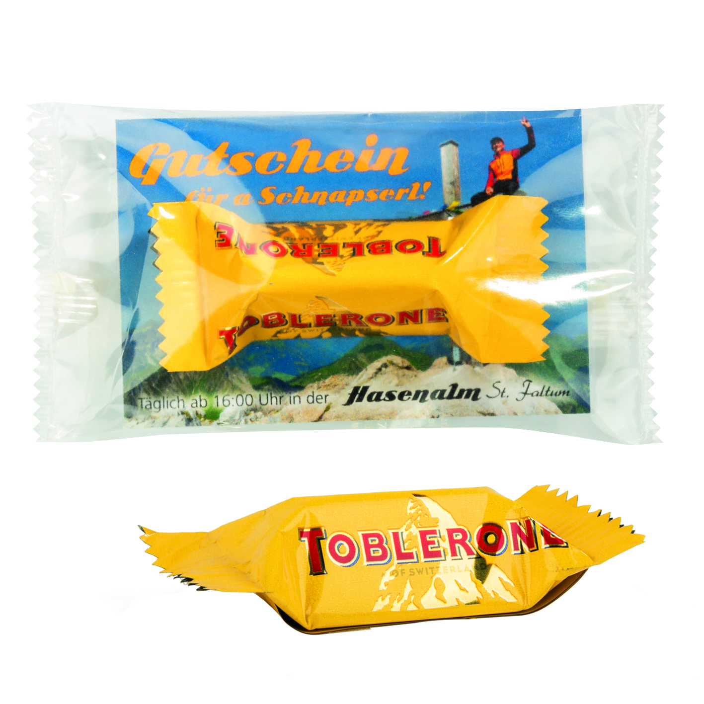 Werbeträger Lindt Hello Mini Stick