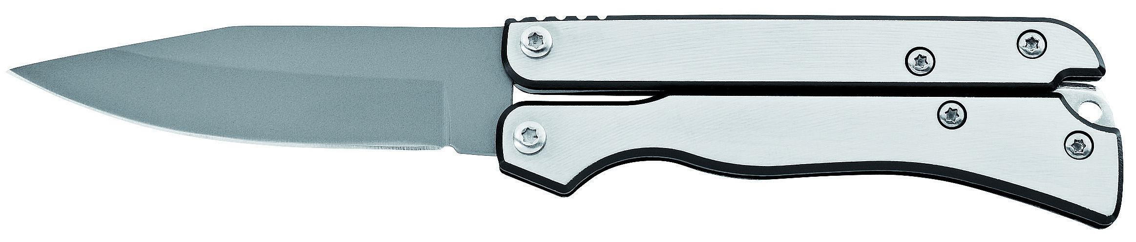 Metmaxx® Freizeitmesser "SlimWalker" silber