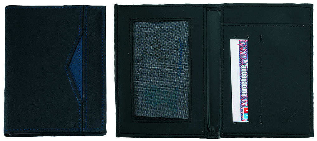 CreativDesign Ausweistasche "PeppPaper" blau