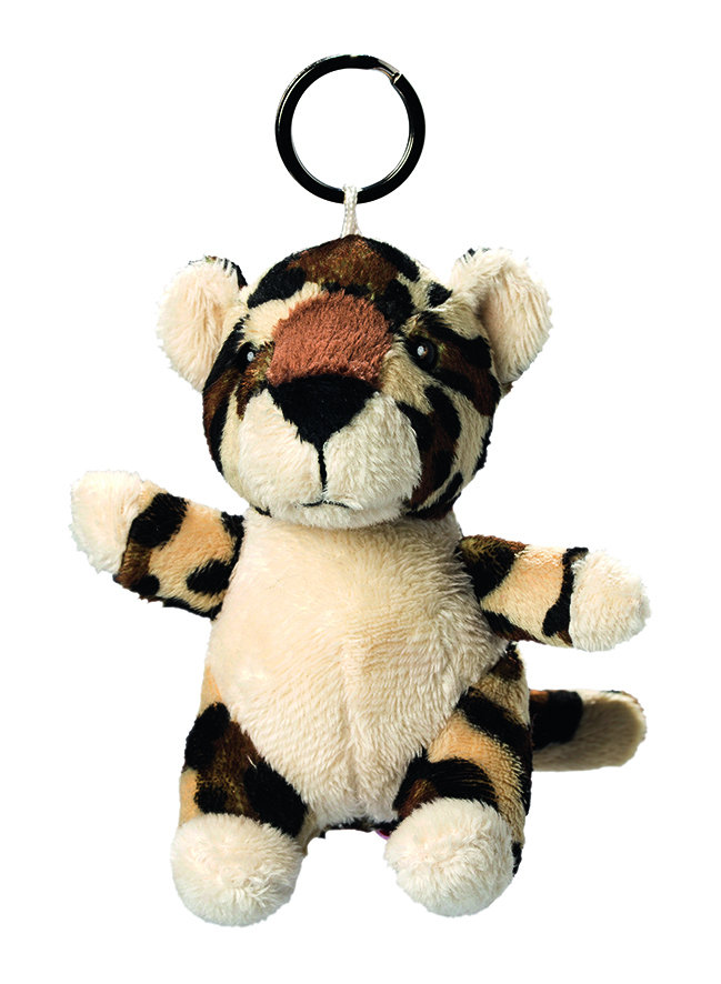 Plüsch Schlüsselanhänger Leopard