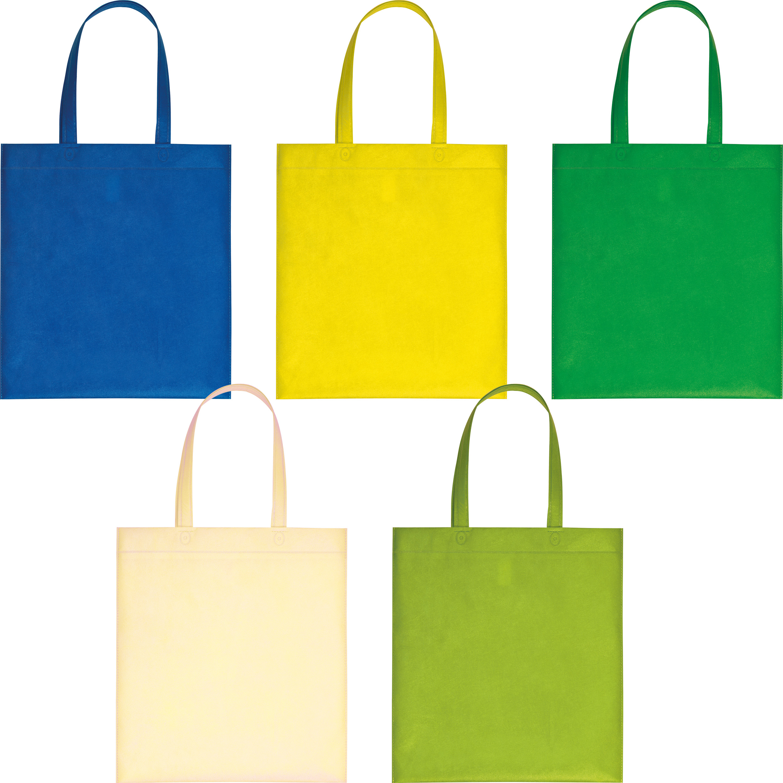 Non-Woven Tasche mit langen Henkeln