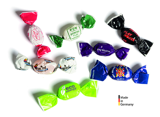 Bonbons im Cellophanwickler, 3 g [1kg Pack]